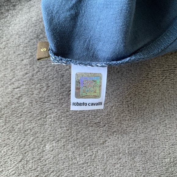 Roberto Cavalli Logo T-shirt - Picture 2 of 3